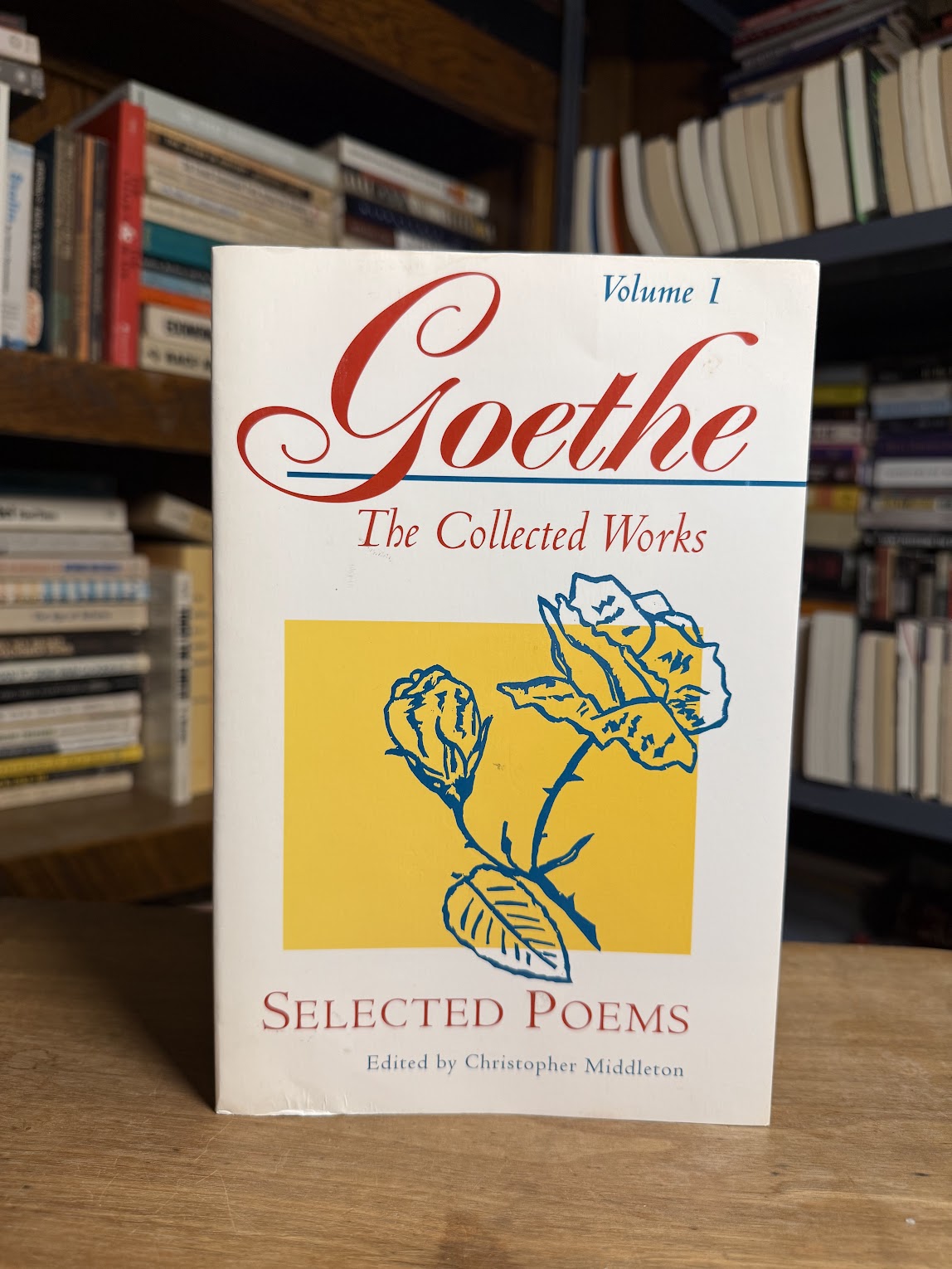 Goethe Selected Poems edited by Christopher Middleton