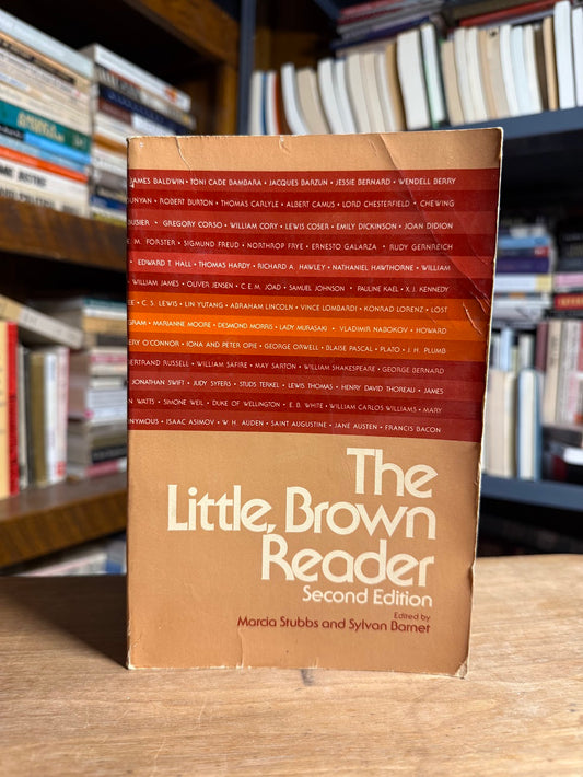 The Little, Brown Reader edited by Marcia Stubbs and Sylvan Barner