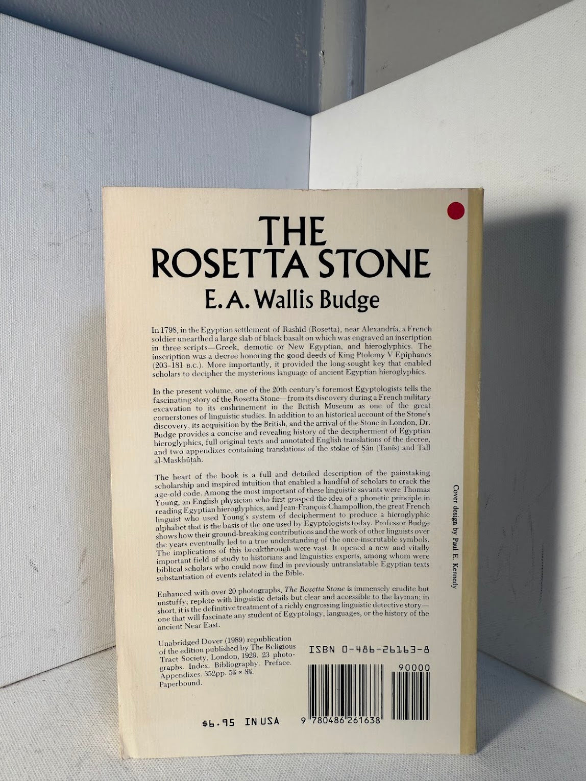 The Rosetta Stone by E.A. Wallis Budge