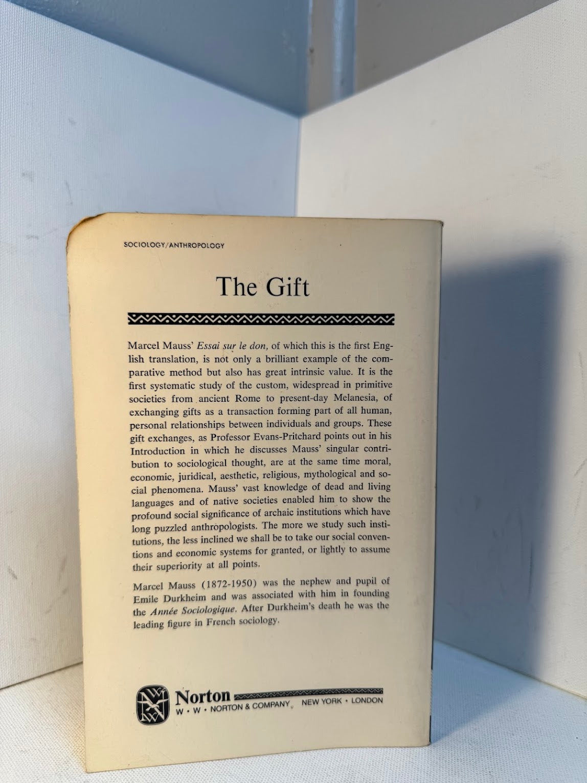 The Gift by Marcel Mauss