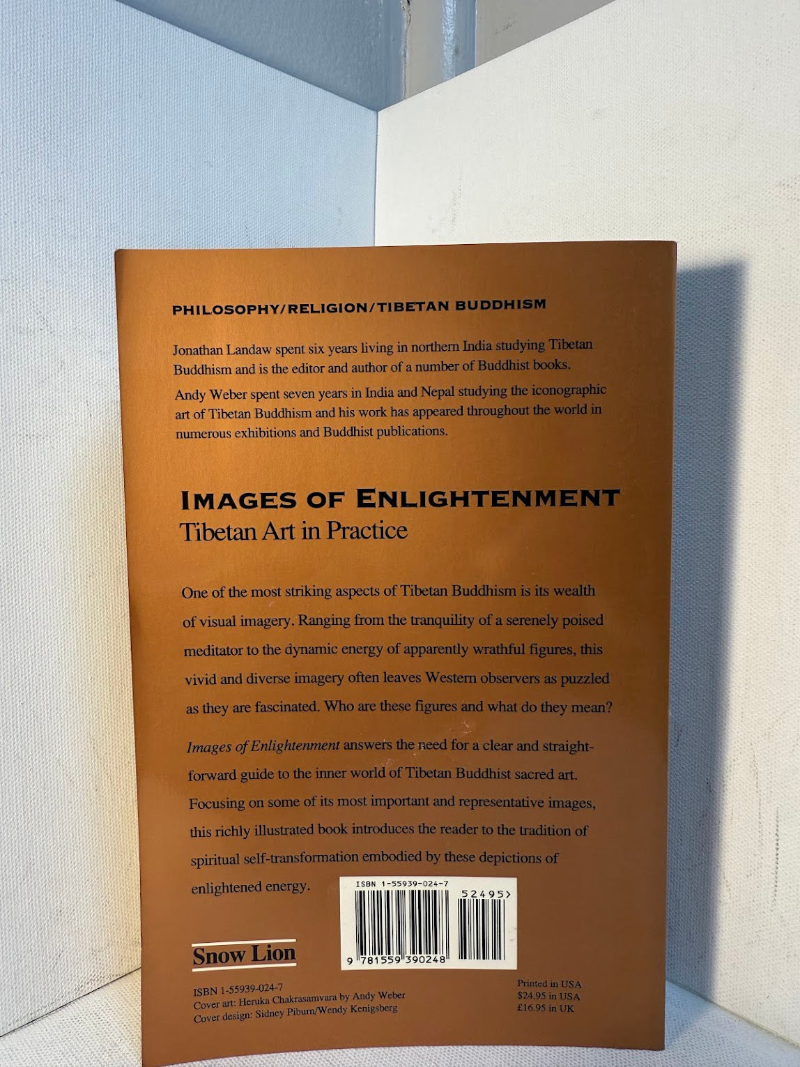 Images of Enlightenment - Tibetan Art in Practice by Jonathan Landaw and Andy Weber