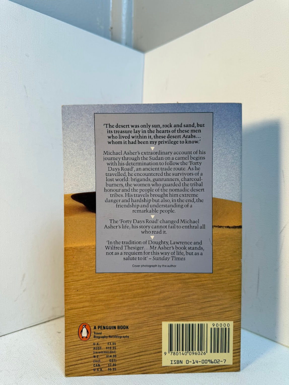 In Search of the Forty Days Road by Michael Asher