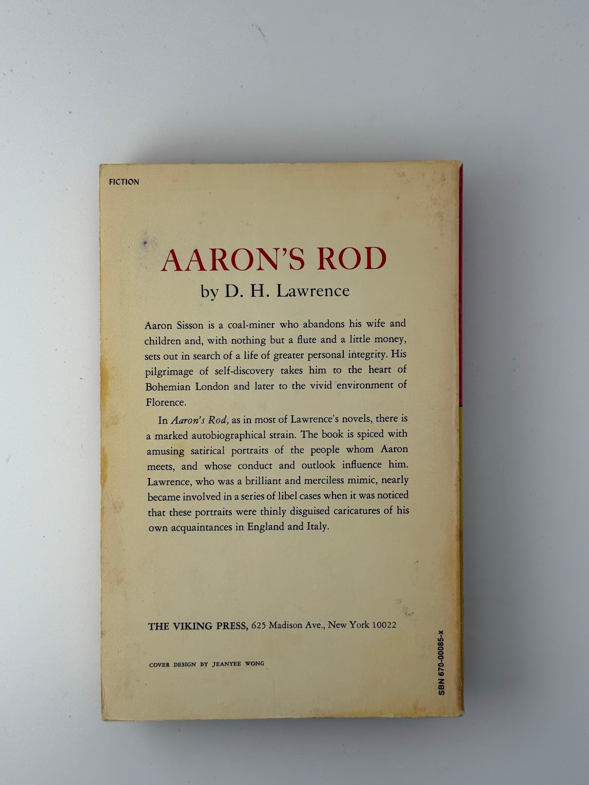 Aaron's Rod by D.H. Lawrence