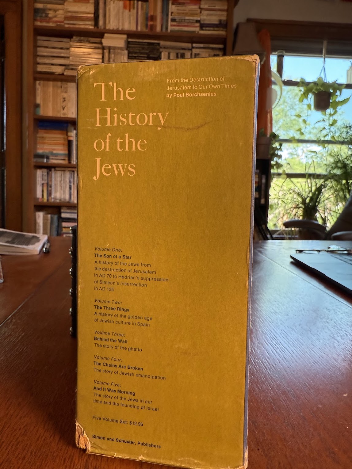 The History of the Jews by Poul Borchsenius  Box Set