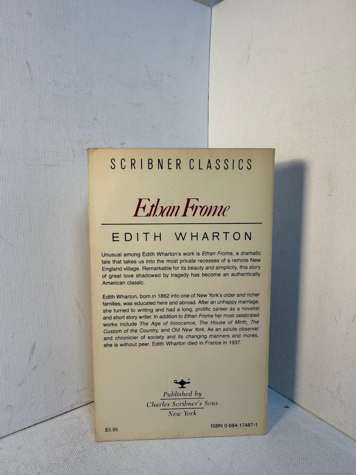 Ethan Frome by Edith Wharton