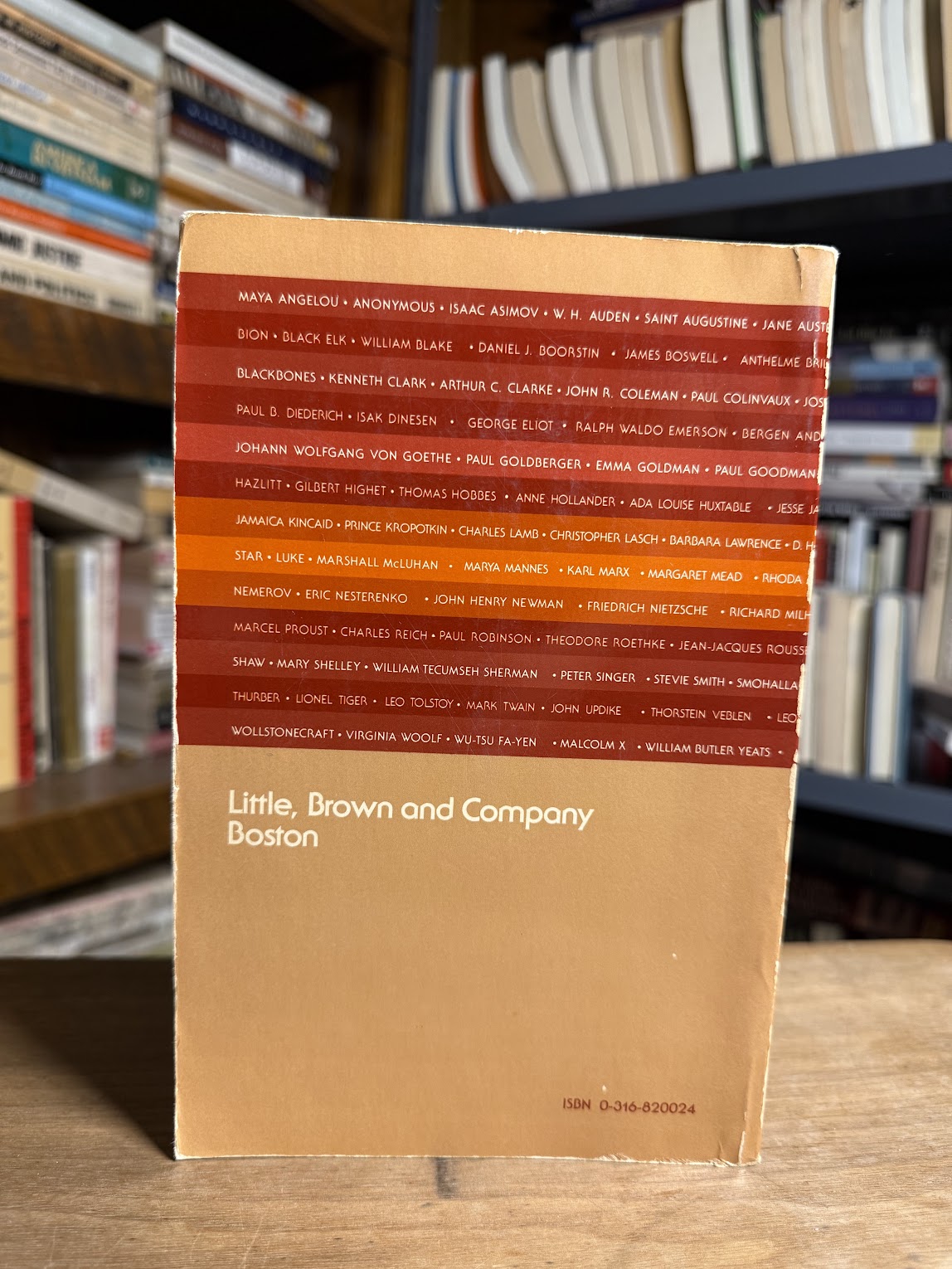 The Little, Brown Reader edited by Marcia Stubbs and Sylvan Barner