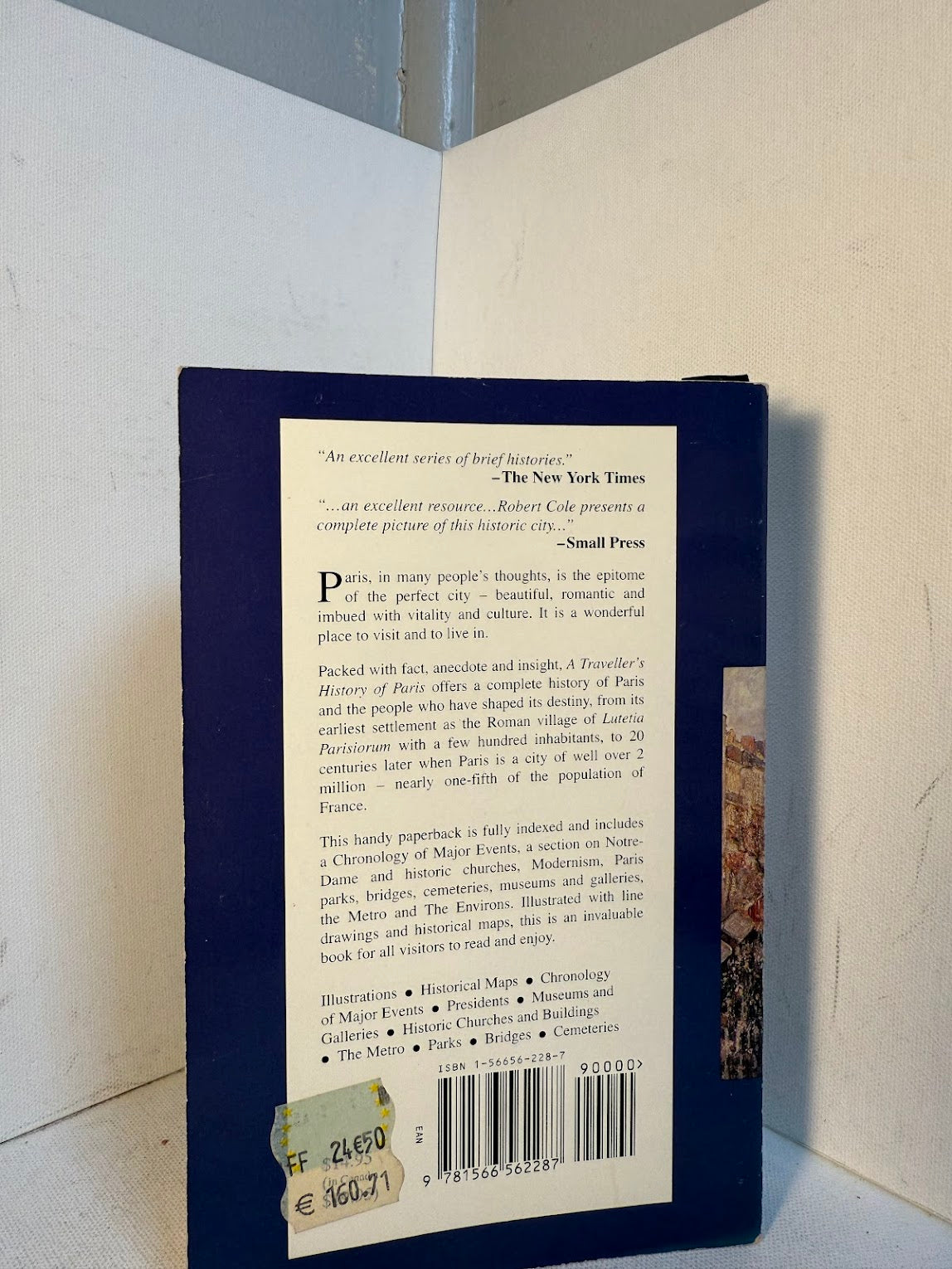 A Traveller's History of Paris by Robert Cole