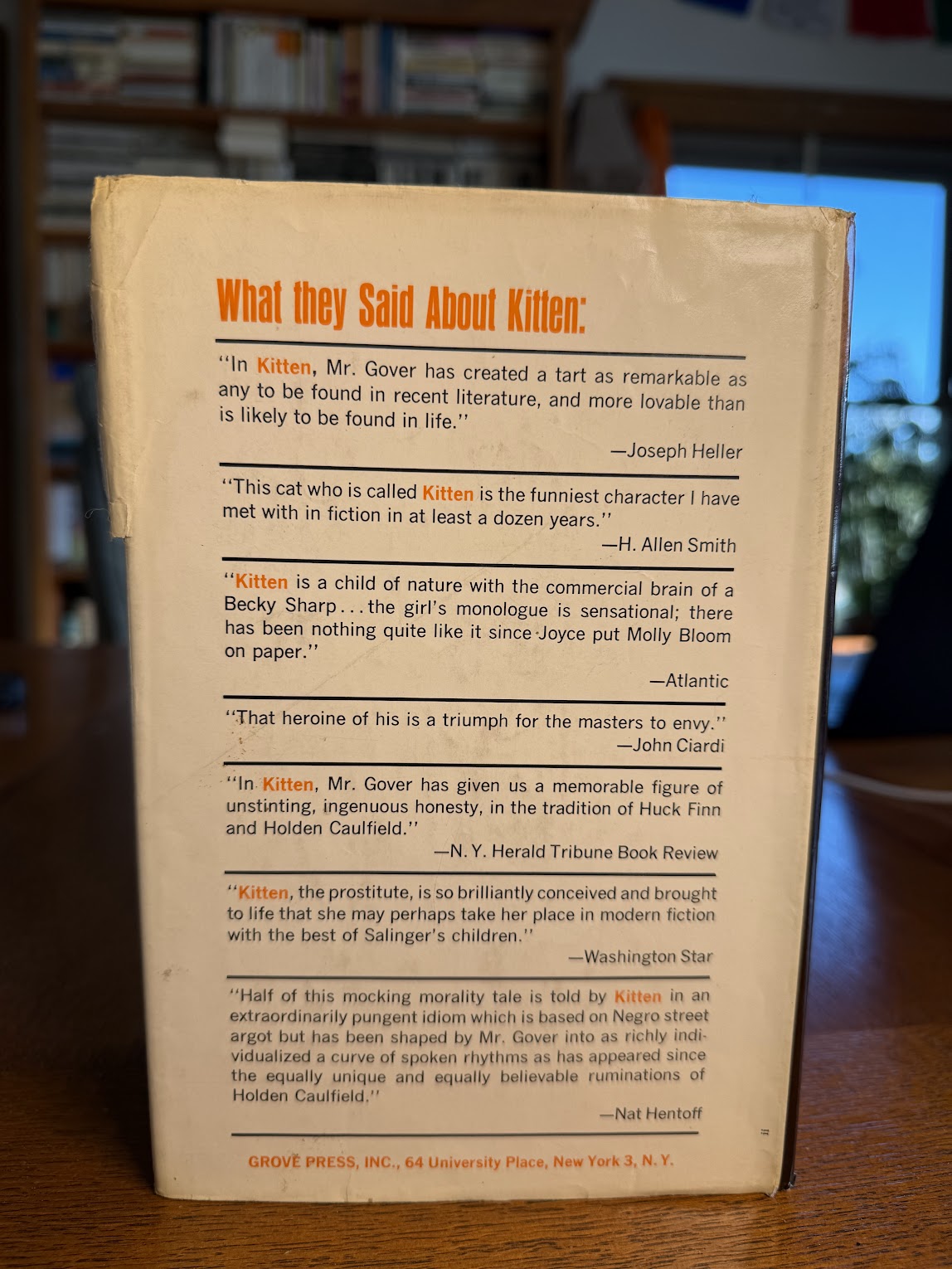 Here Goes Kitten by Robert Gover