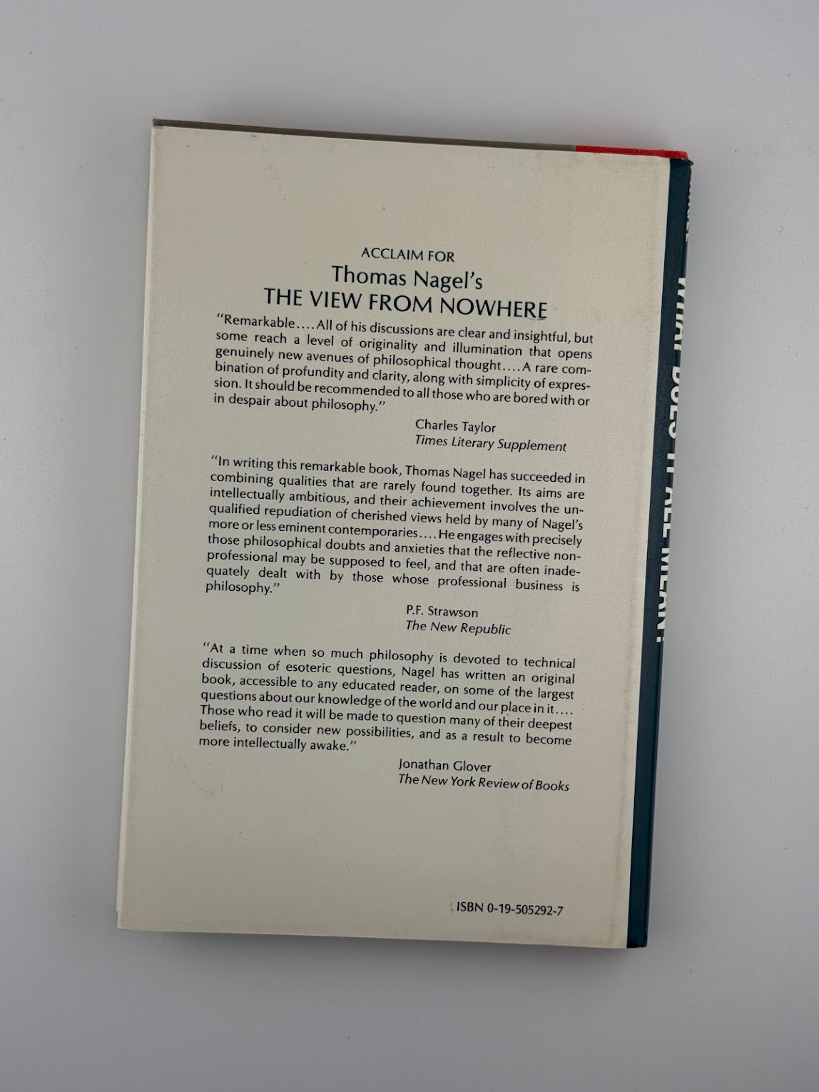 What Does it All Mean? by Thomas Nagel