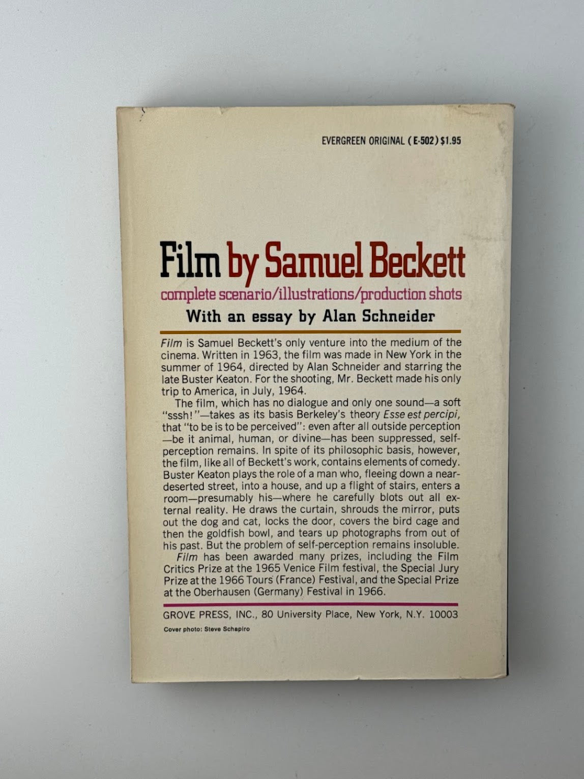 Film by Samuel Beckett