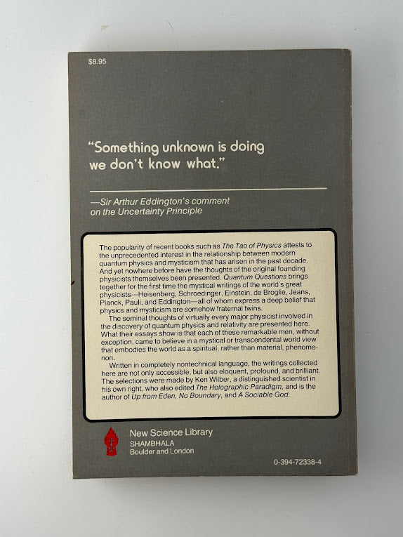 Quantum Questions edited by Ken Wilber