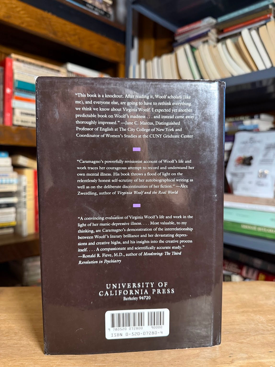 The Flight of the Mind - Virginia Woolf's Art and Manic Depressive Illness by Thomas C. Caramagno