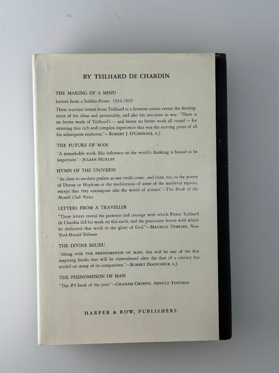 The Appearance of Man by Pierre Teilhard de Chardin