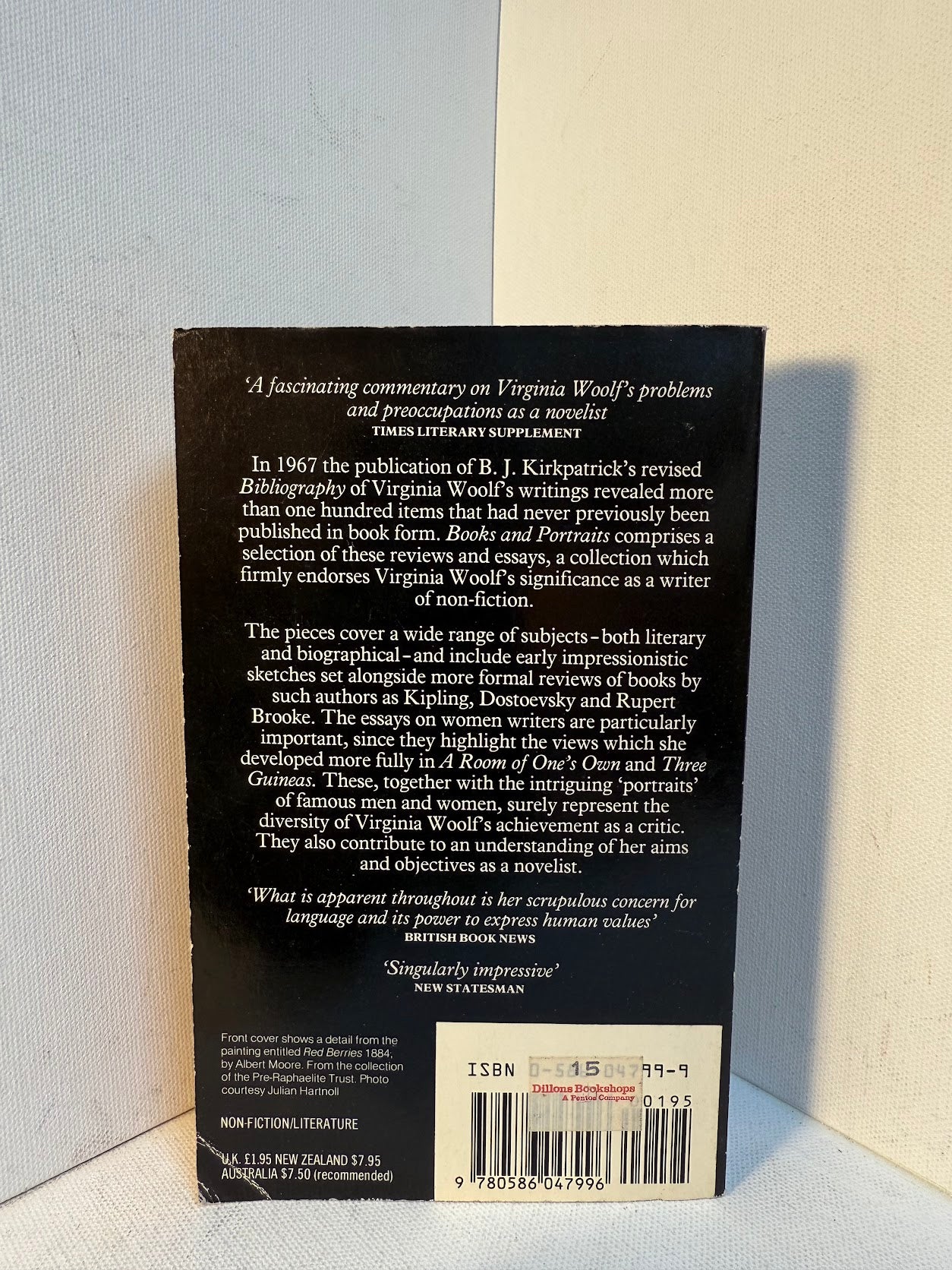 Books and Portraits by Virginia Woolf