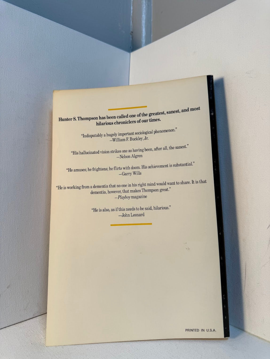 Generation of Swine - Gonzo Papers Vol. 2 by Hunter S. Thompson