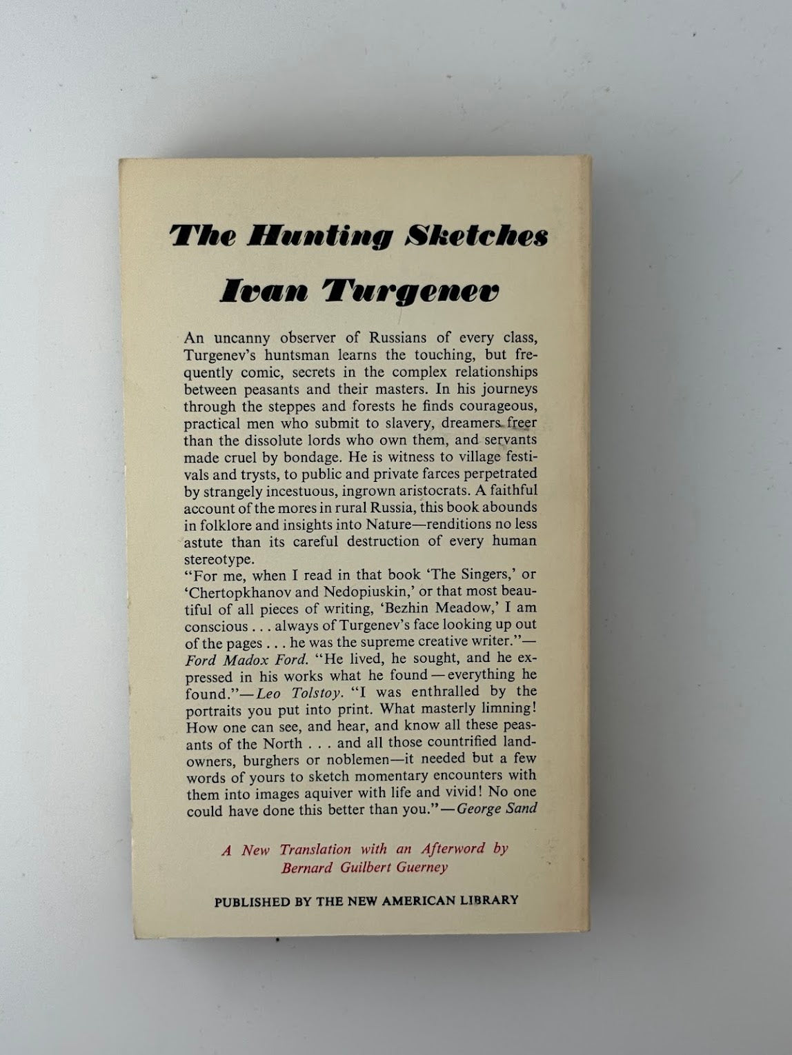 The Hunting Sketches by Ivan Turgenev