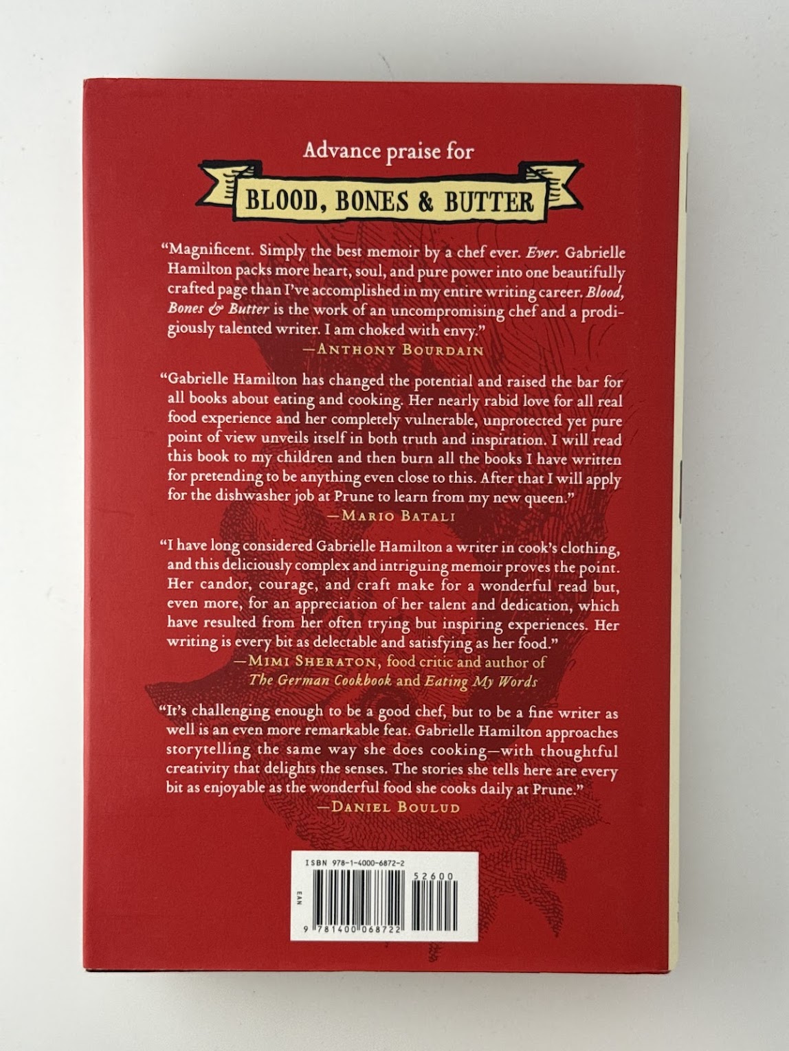 Blood, Bones & Butter by Gabrielle Hamilton