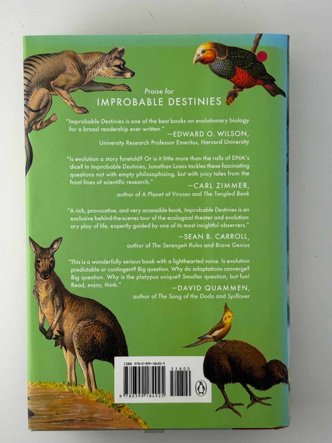 Improbable Destinies by Jonathan B. Losos