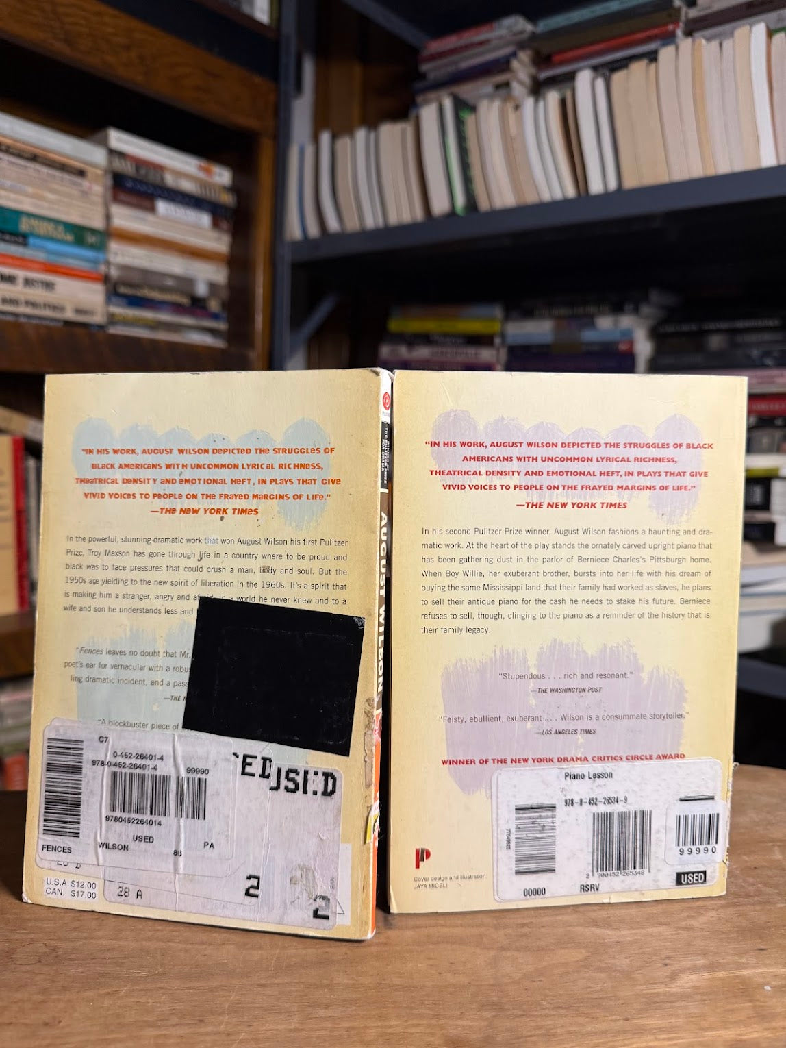 Fences & The Piano Lesson by August Wilson