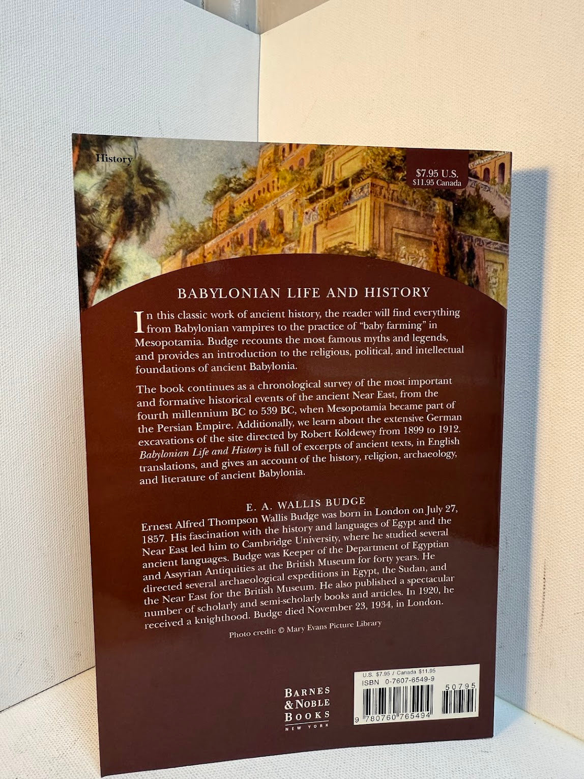 Babylonian Life and History by E.A. Wallis Budge