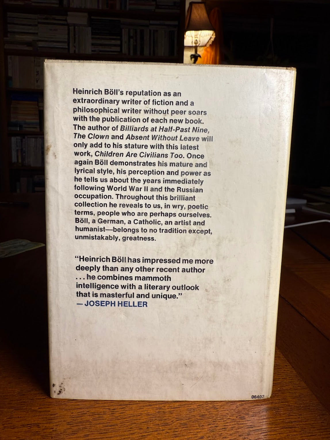 Children Are Civilians Too by Heinrich Boll