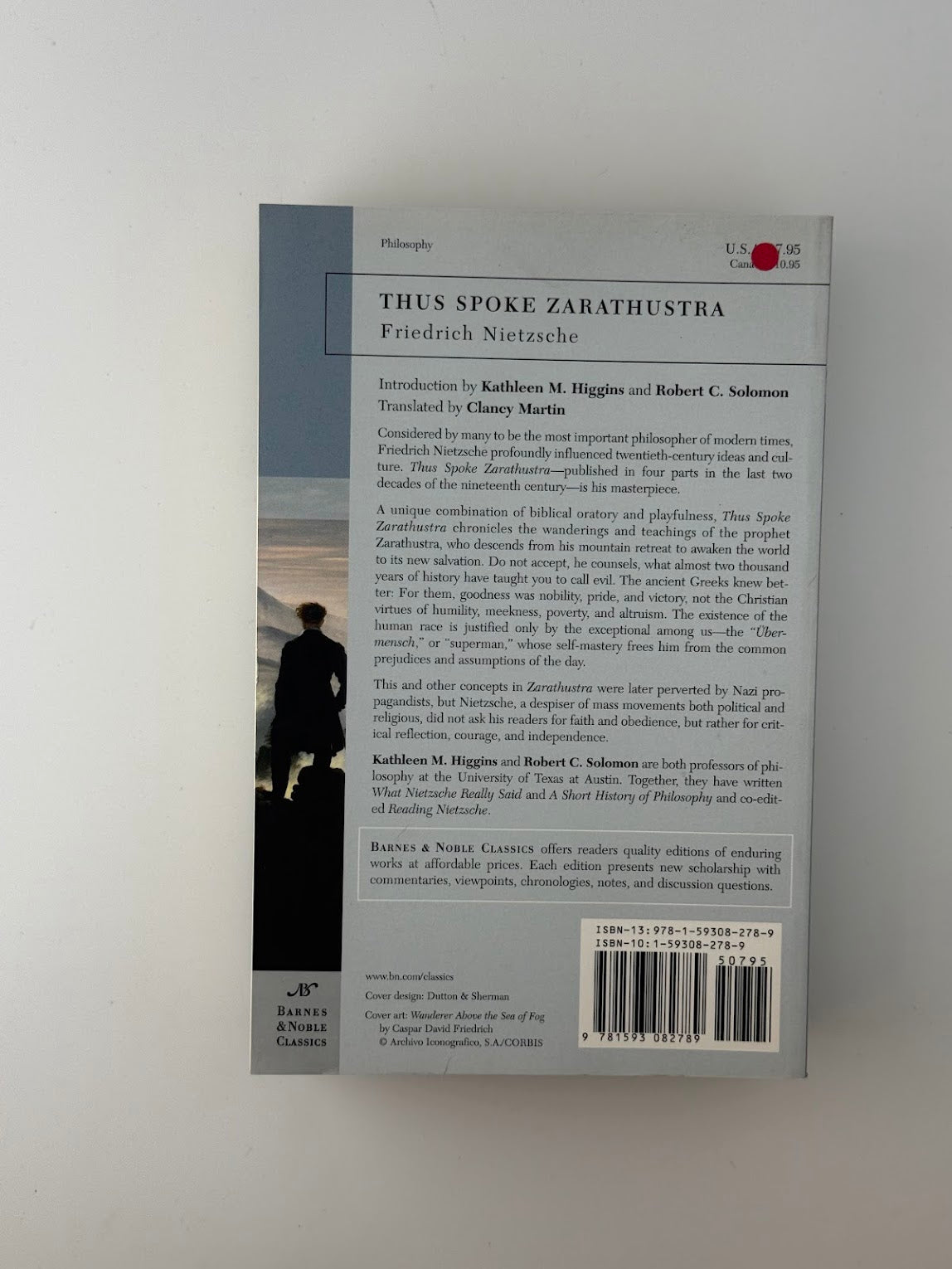 Thus Spoke Zarathustra by Friedrich Nietzsche