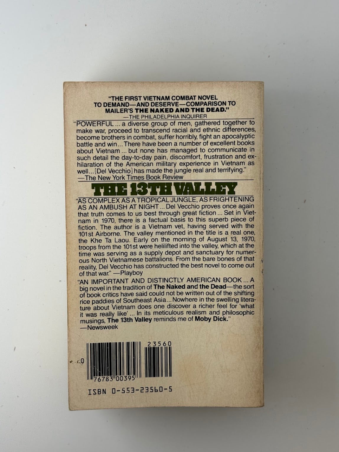The 13th Valley by John M. Del Vecchio