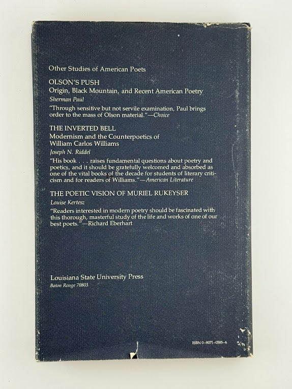 Language as Being in the Poetry of Yvor Winters by Grosvenor Powell