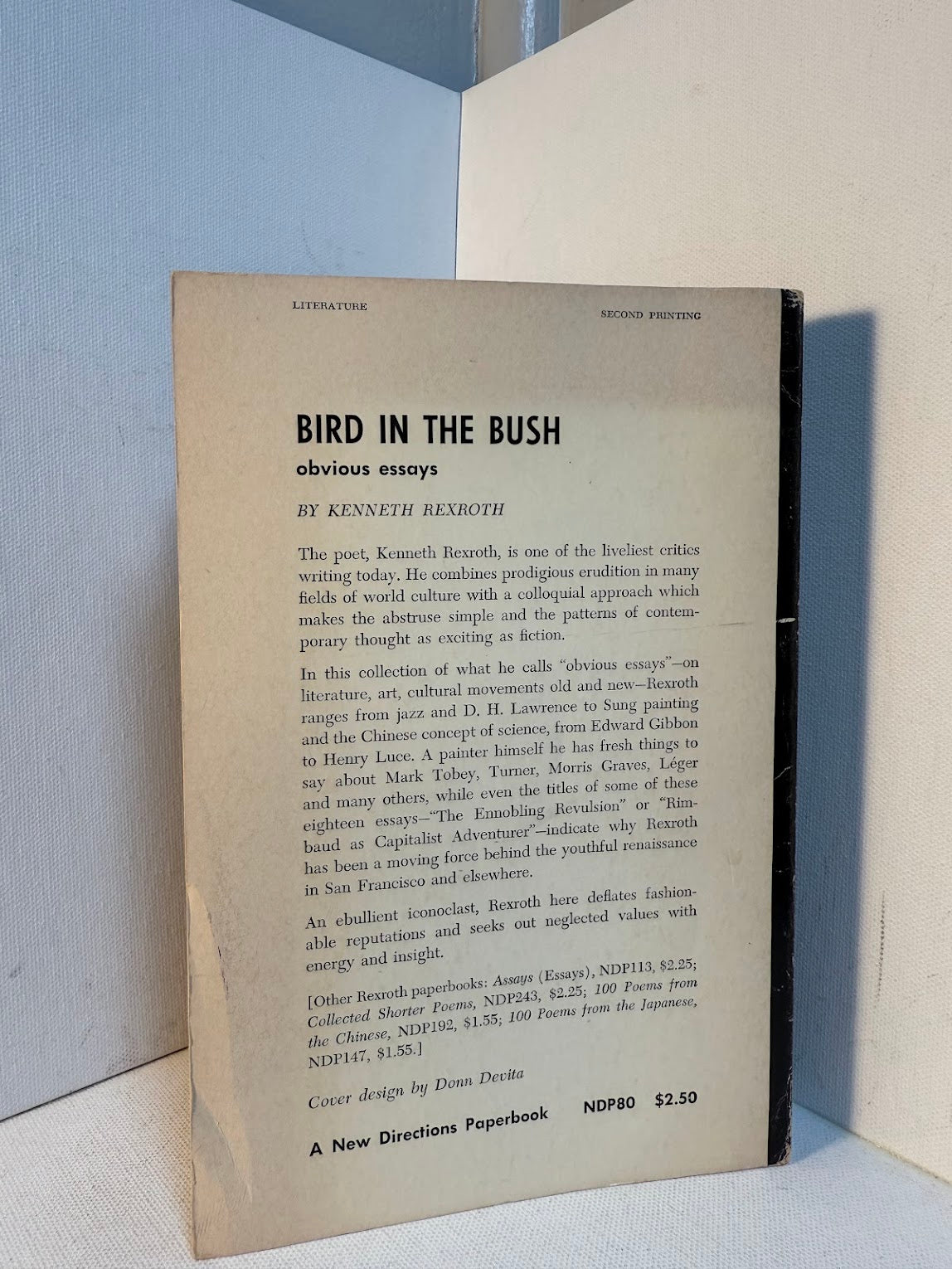 Bird in the Bush by Kenneth Rexroth