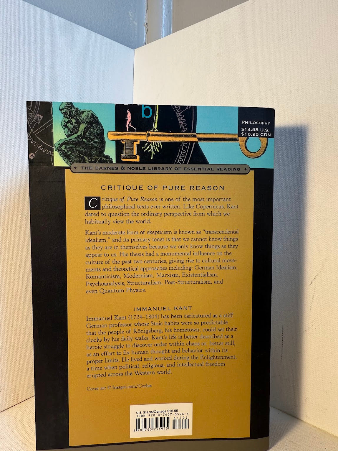 Critique of Pure Reason by Immanuel Kant