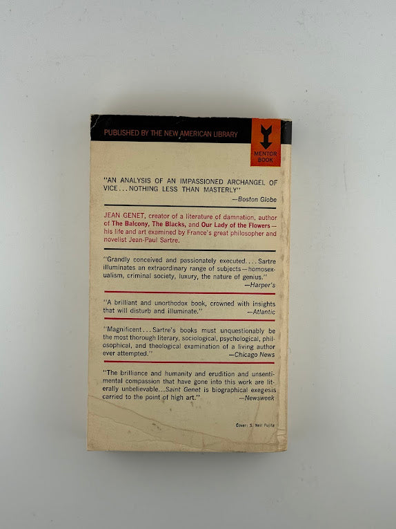 Saint Genet by Jean Paul Sartre