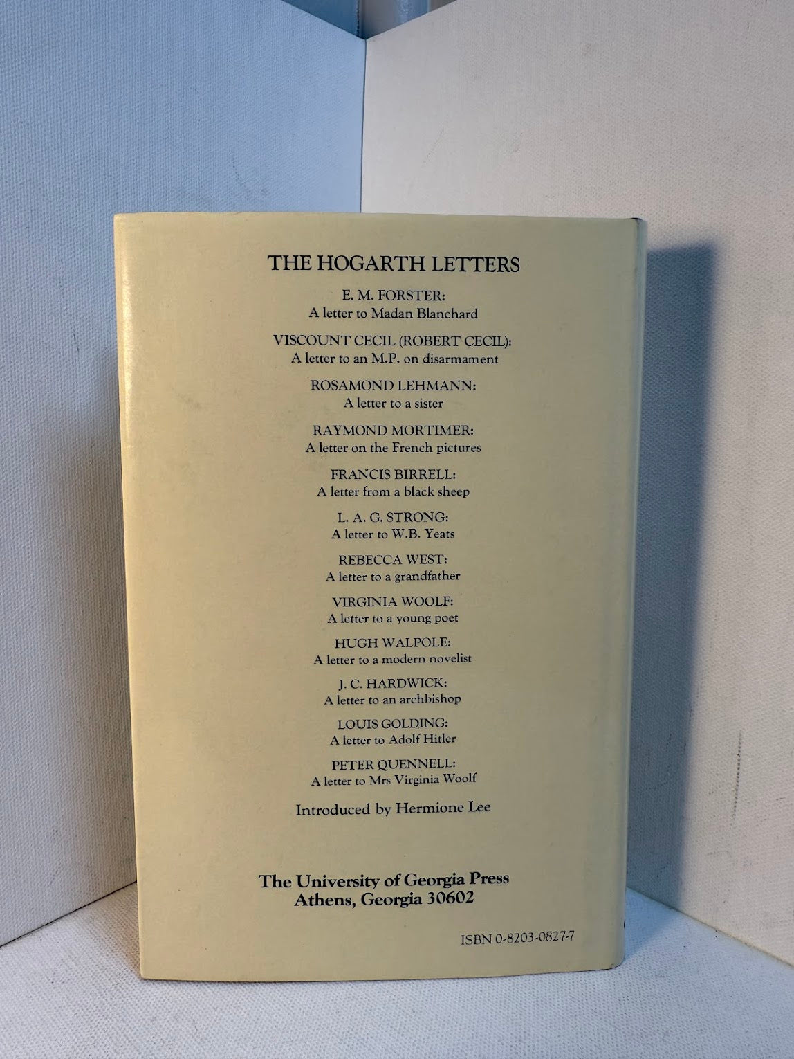 The Hogarth Letters