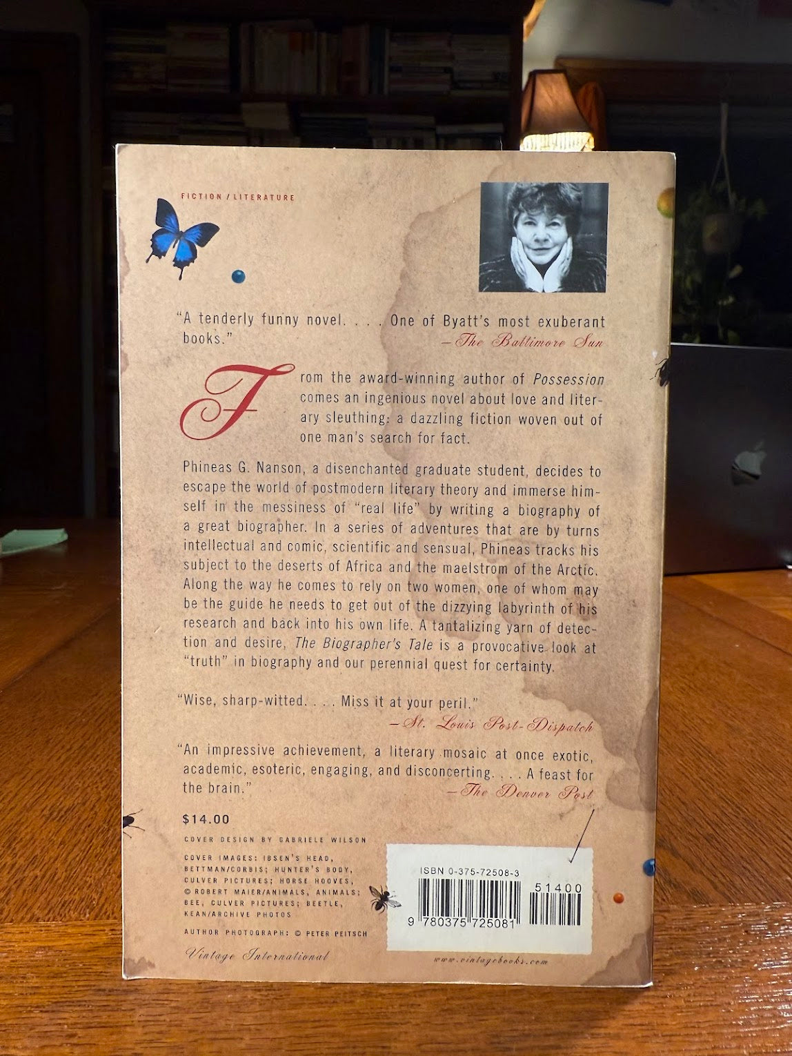 The Biographer's Tales by A.S. Byatt