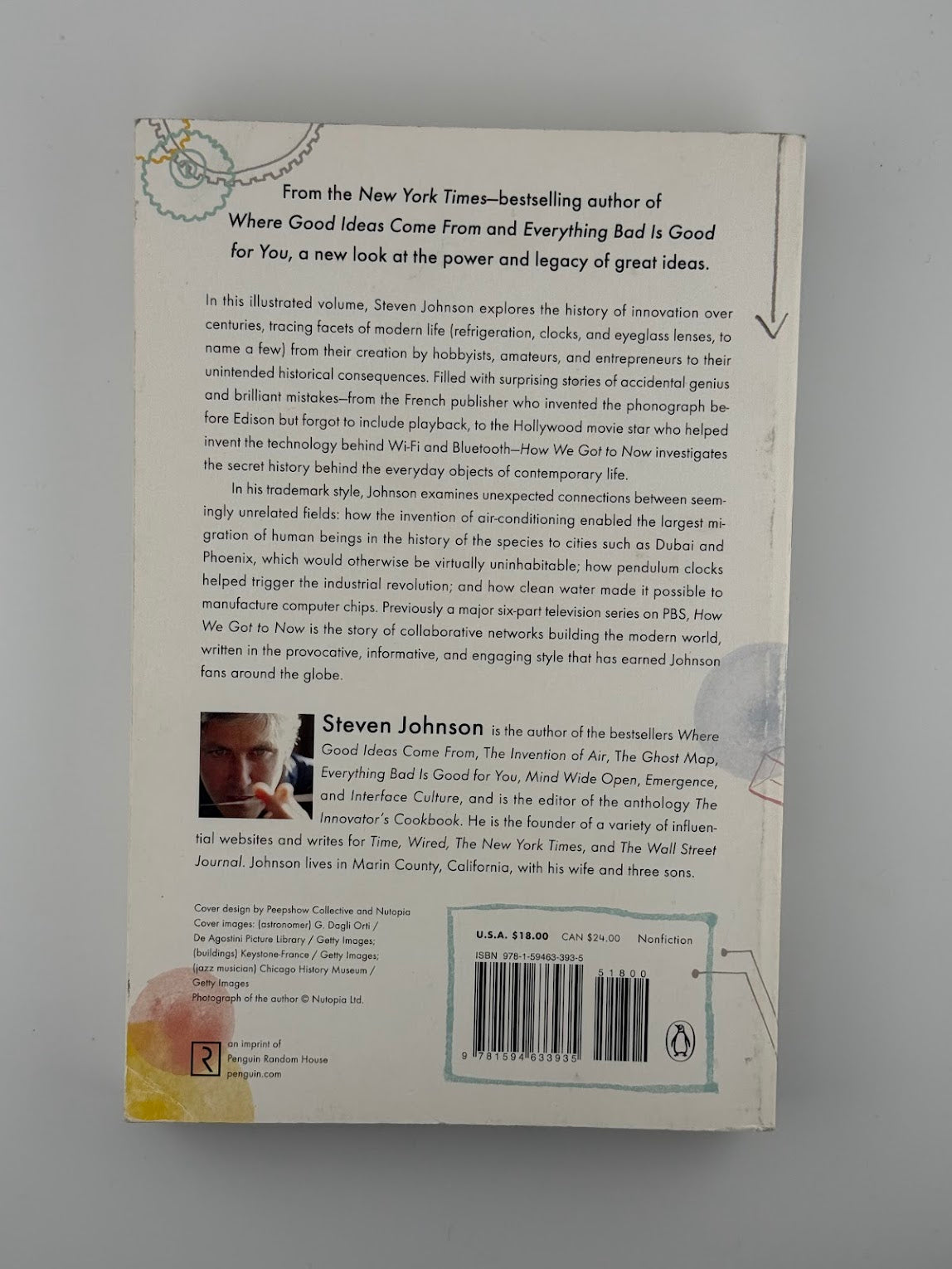 How We Got To Now by Steven Johnson