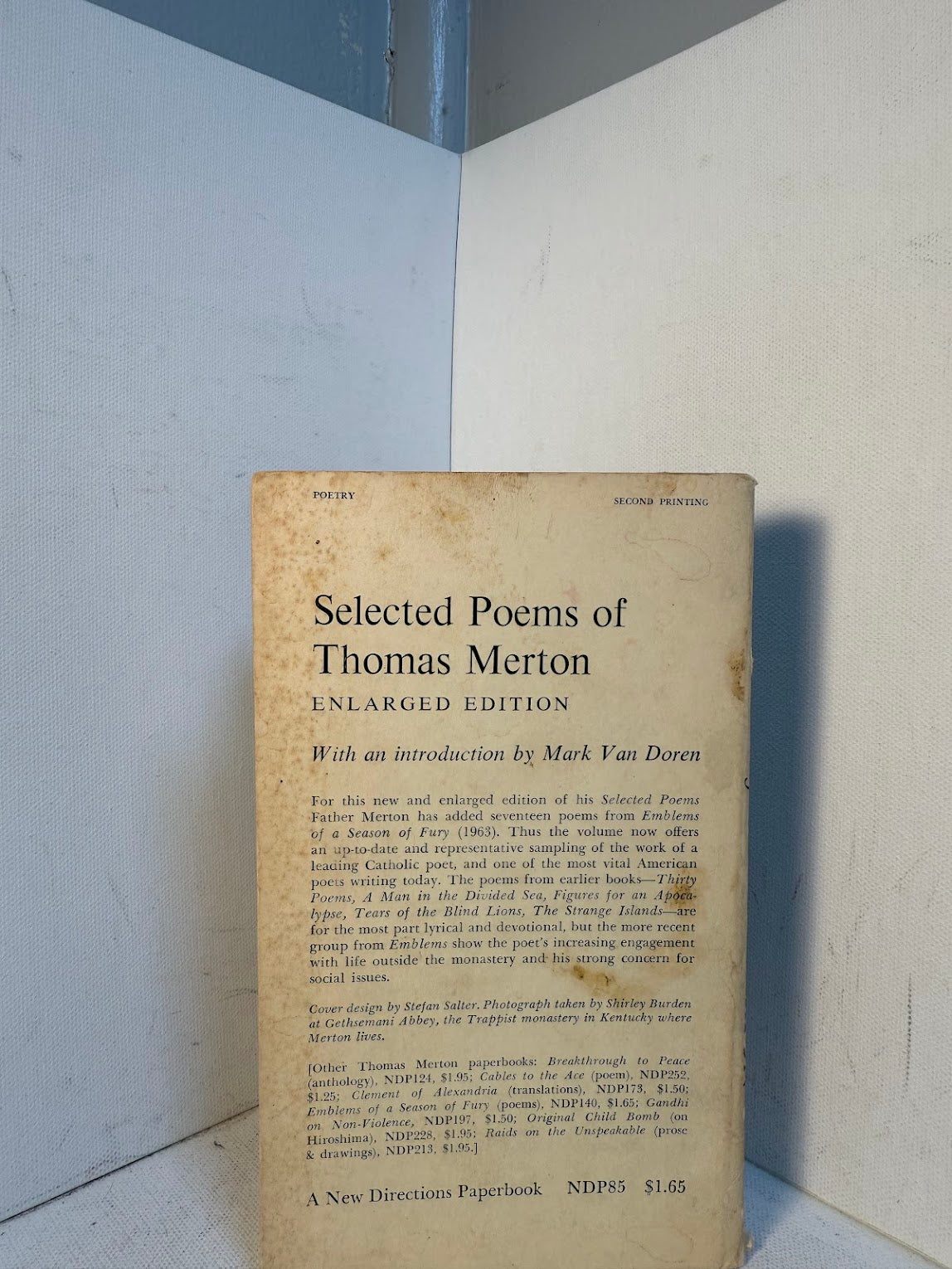 Selected Poems of Thomas Merton