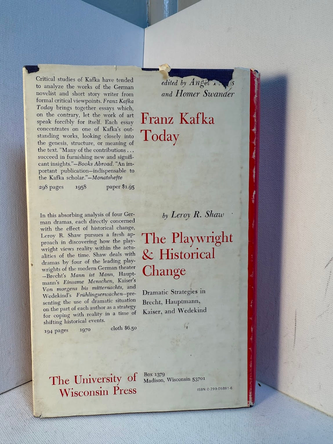 Kafka and The Yiddish Theater by Evelyn Torton Beck