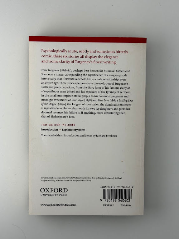 First Love and Other Stories by Ivan Turgenev
