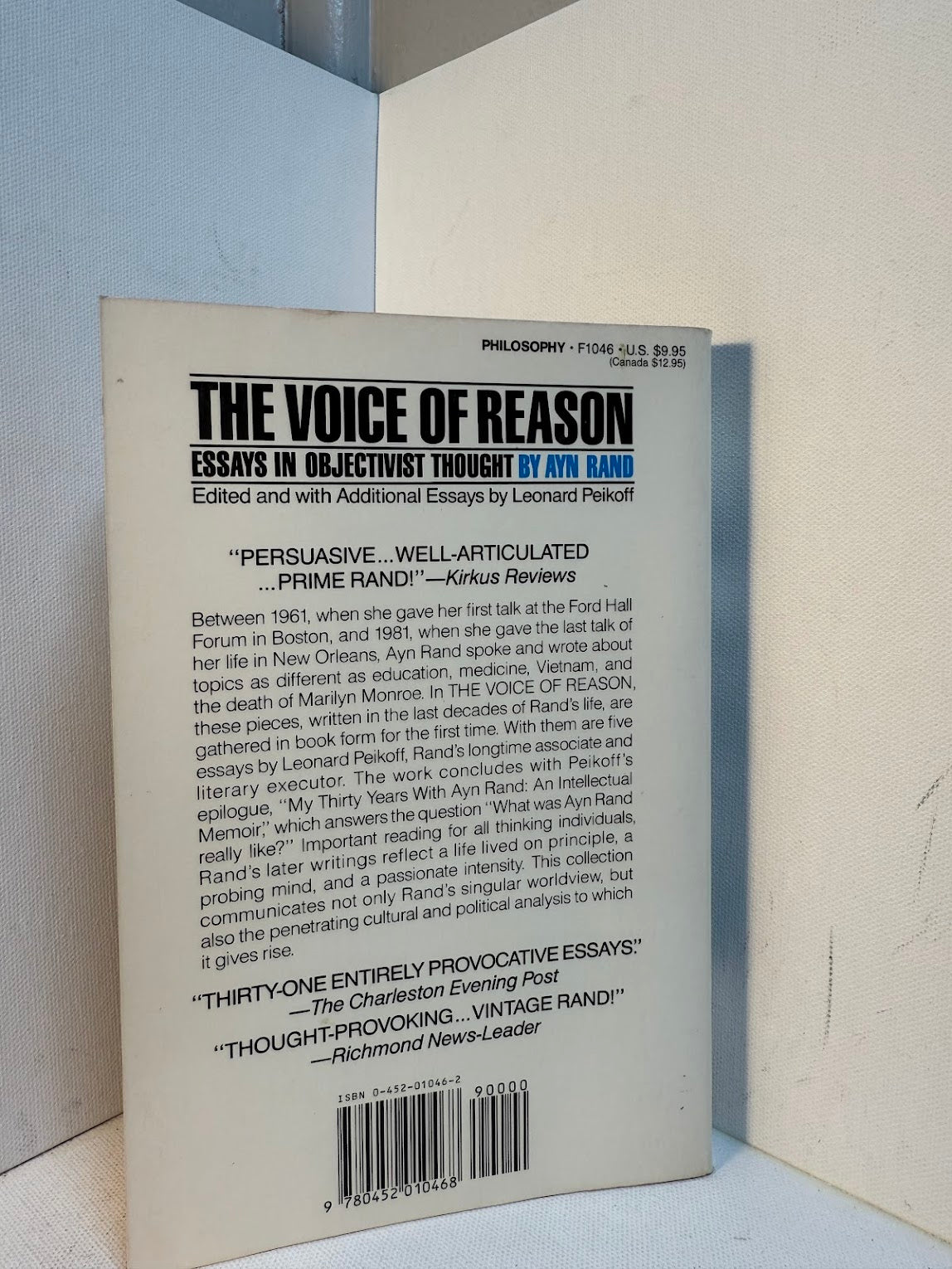 The Voice of Reason by Ayn Rand