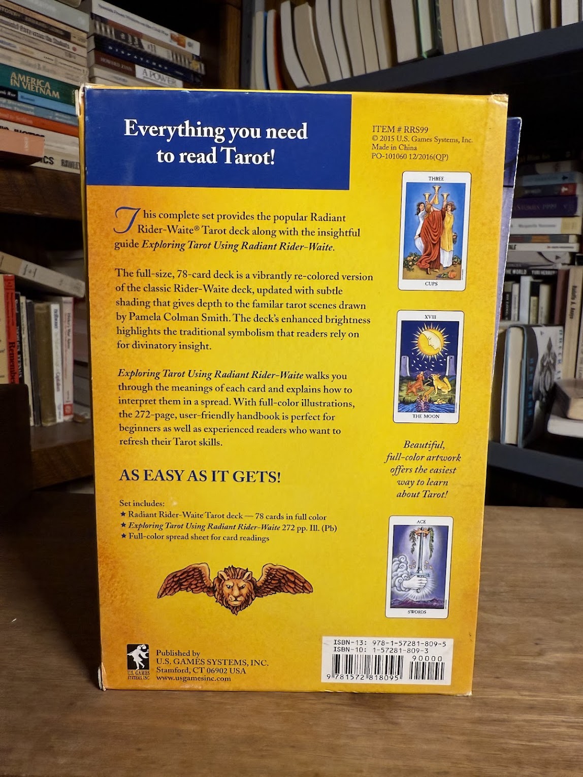 Exploring Tarot Usin Radiant Rider-Waite (Deck and Book Set) by Avia Venefica