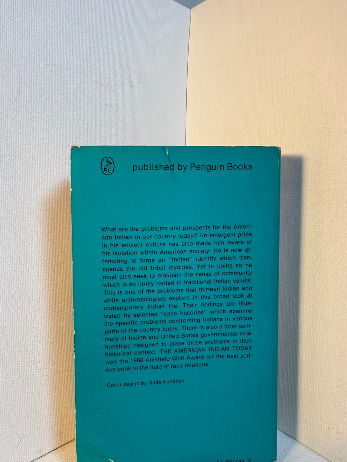 The American Indian Today edited by Stuart Levine and Nancy O. Lurie