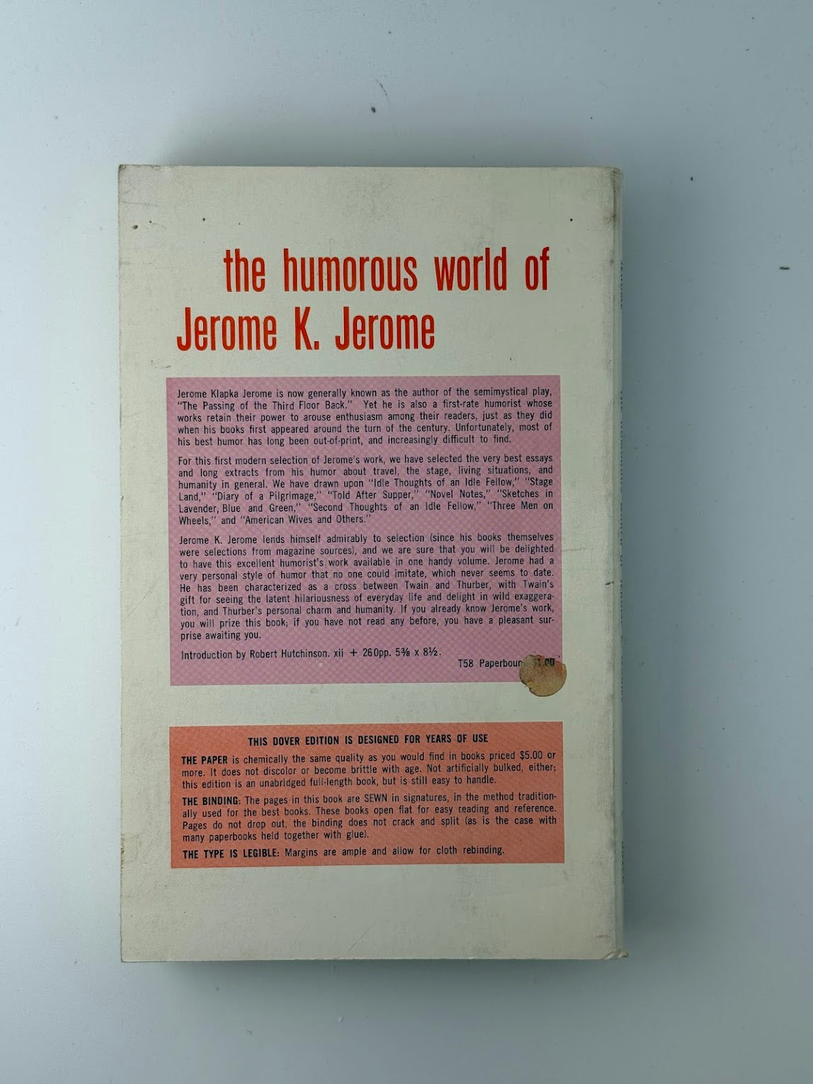 The Humorous World of Jerome K. Jerome