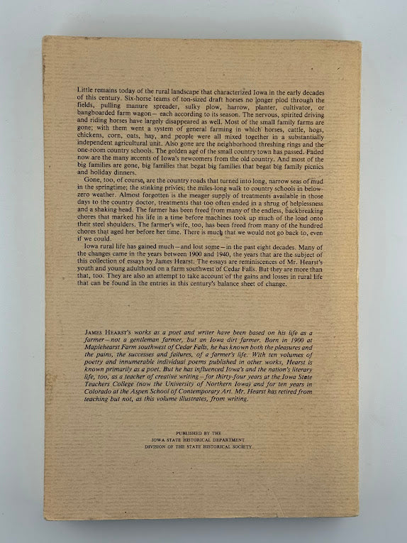 Time Like A Furrow by James Hearst