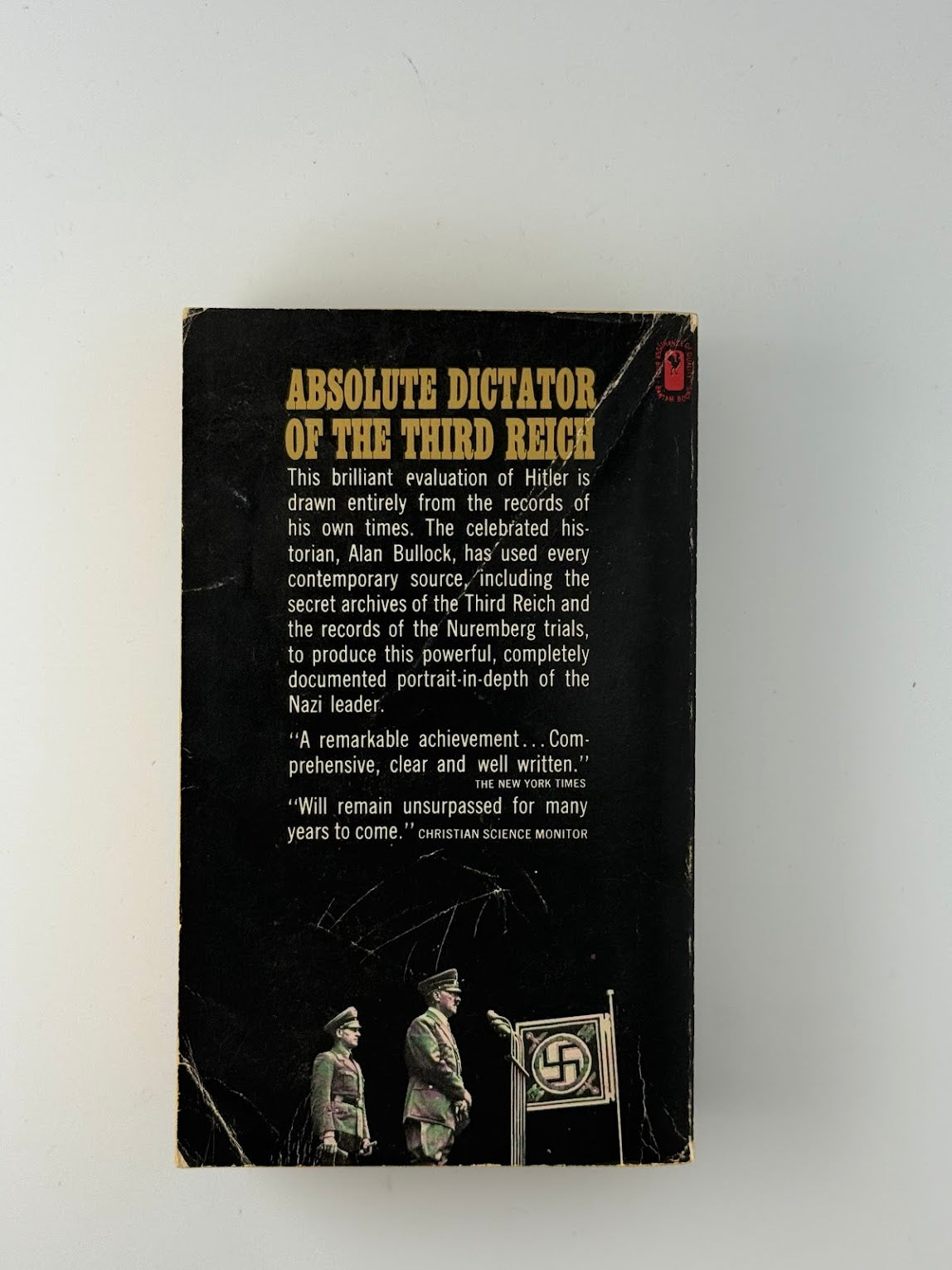 Hitler A Study in Tyranny by Alan Bullock