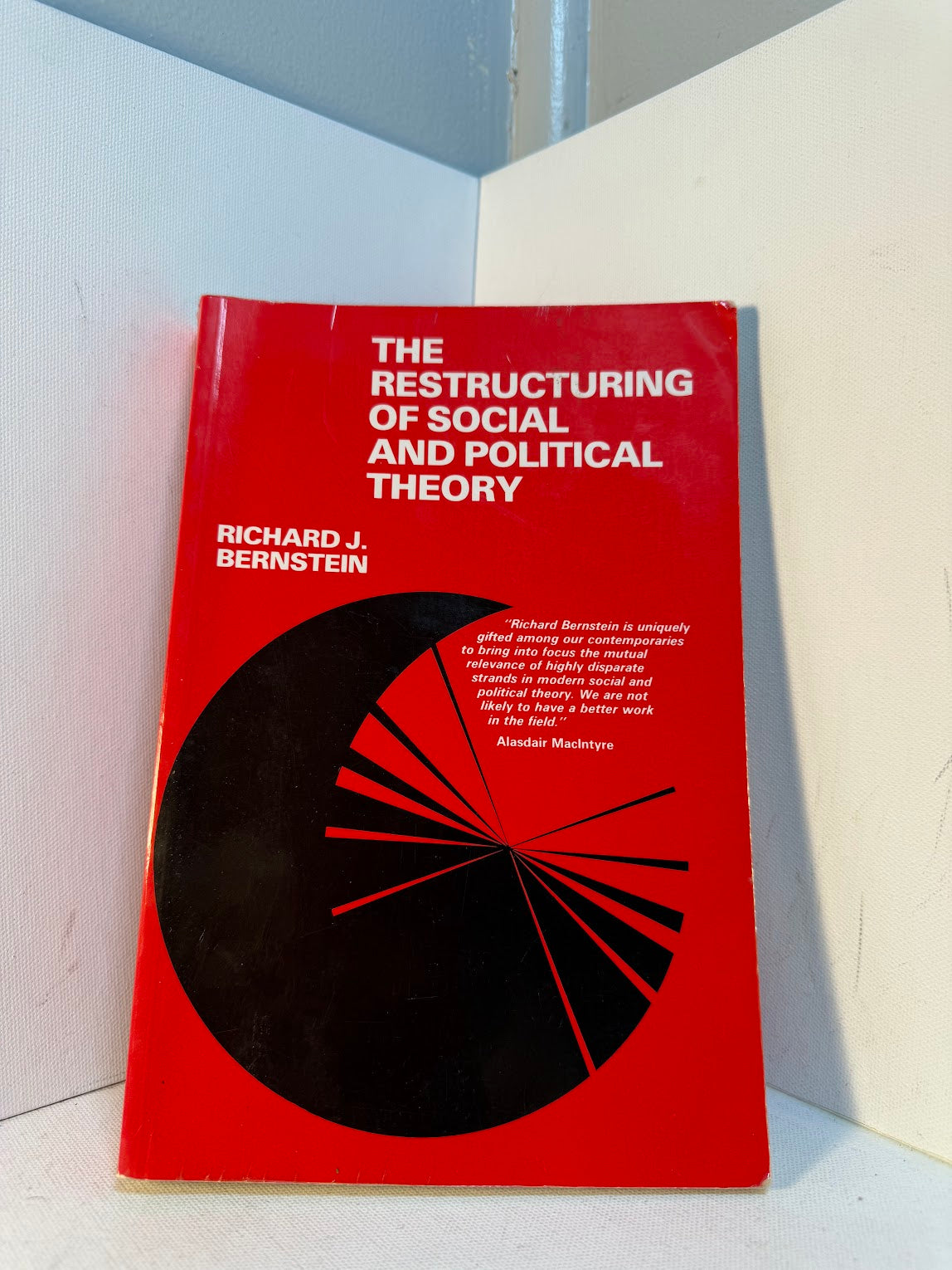 The Restructuring of Social and Political Theory by Richard J. Bernstein