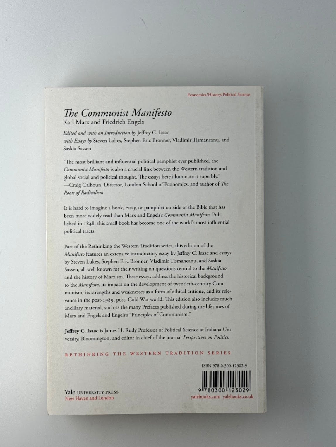 The Communist Manifesto by Marx & Engels