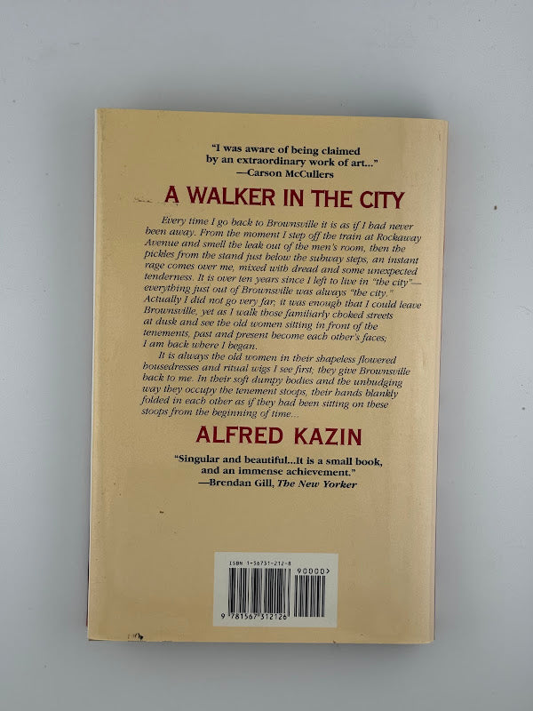 A Walker in the City by Alfred Kazin