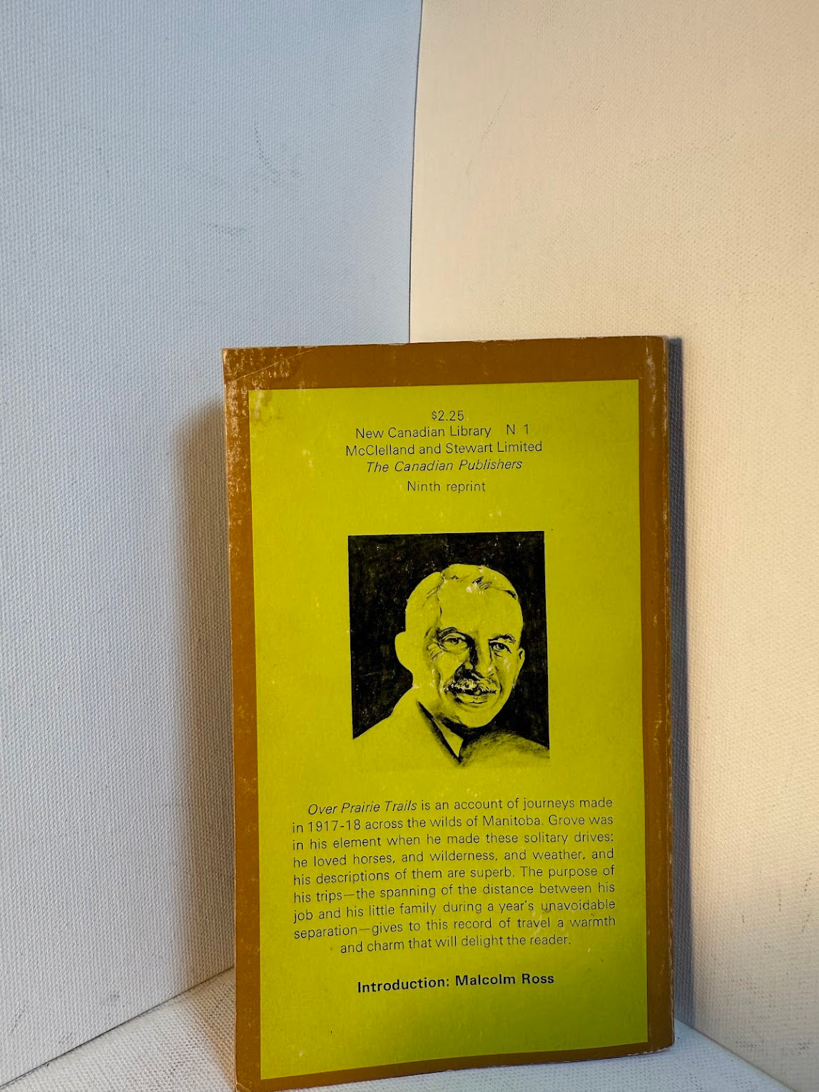 Over Prairie Trails by Frederick P. Grove