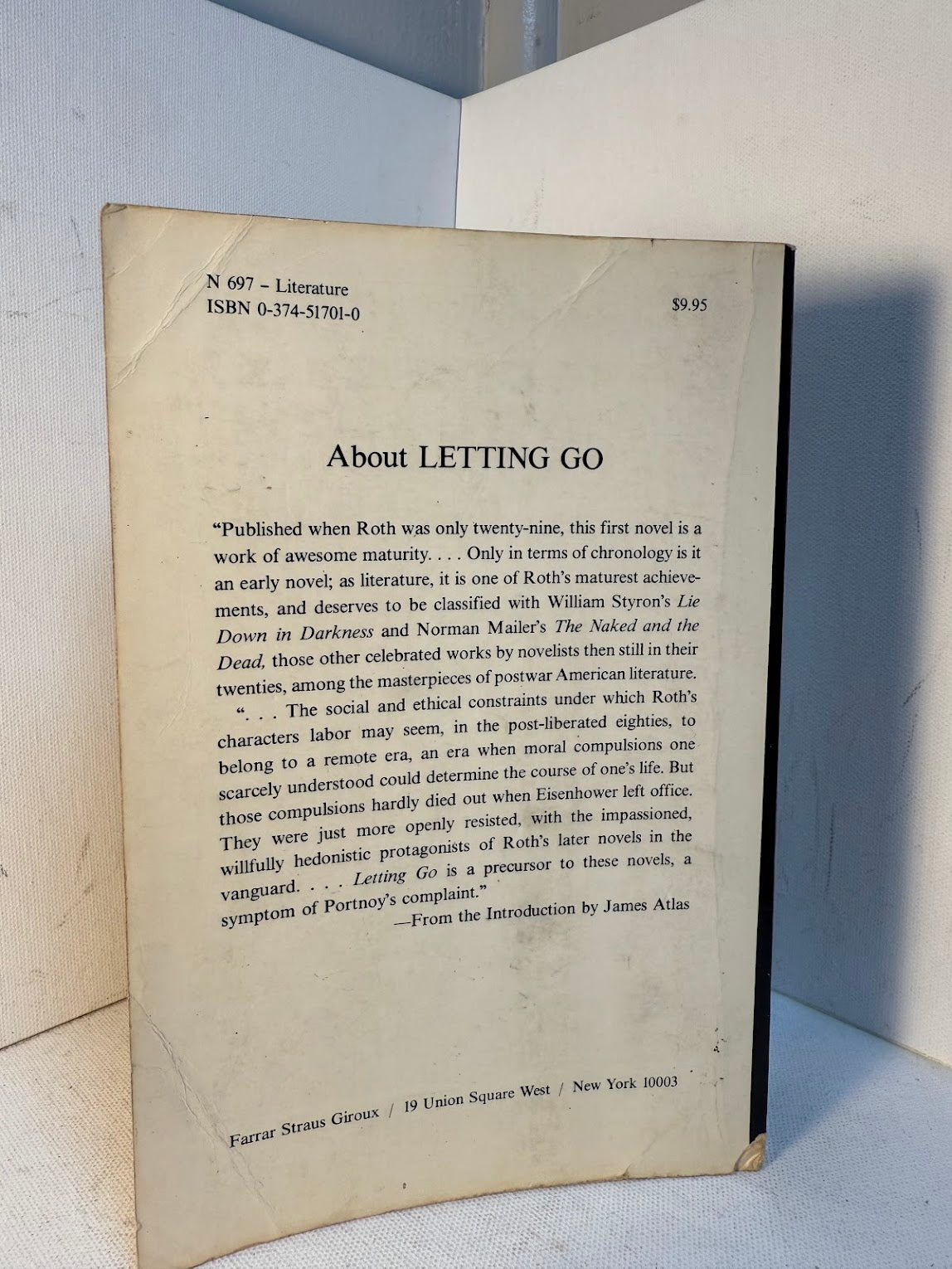 Letting Go by Philip Roth