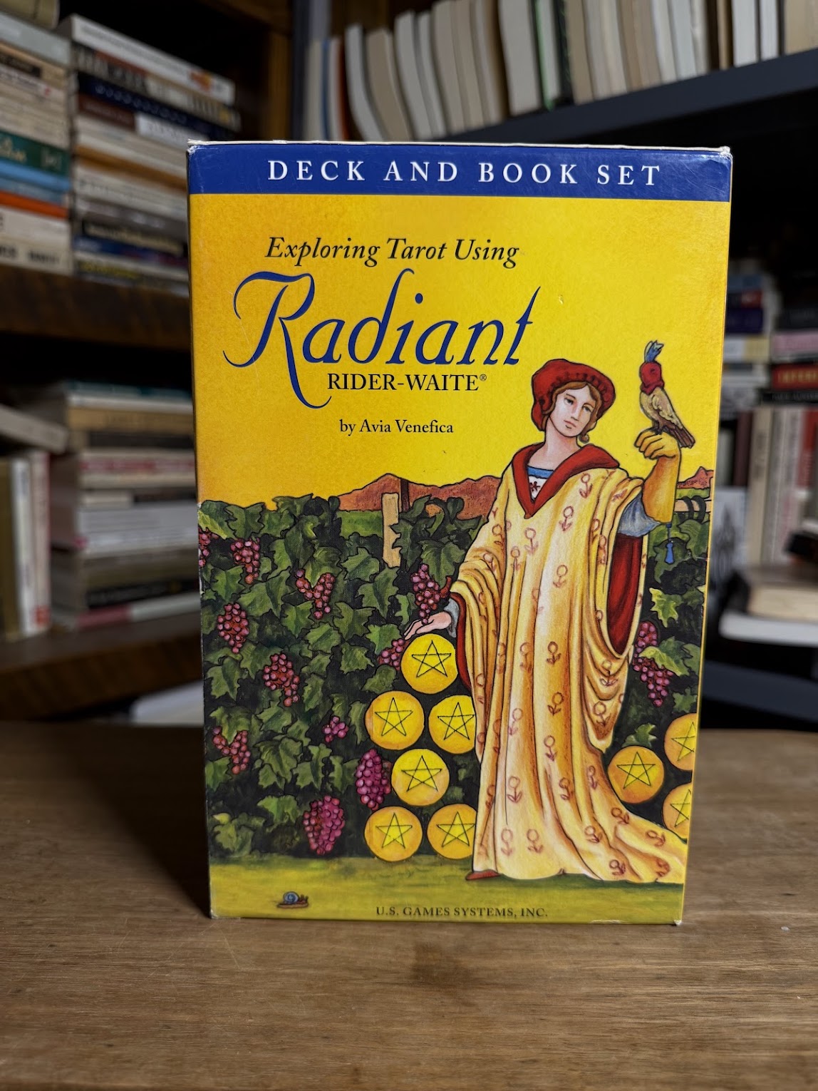 Exploring Tarot Usin Radiant Rider-Waite (Deck and Book Set) by Avia Venefica