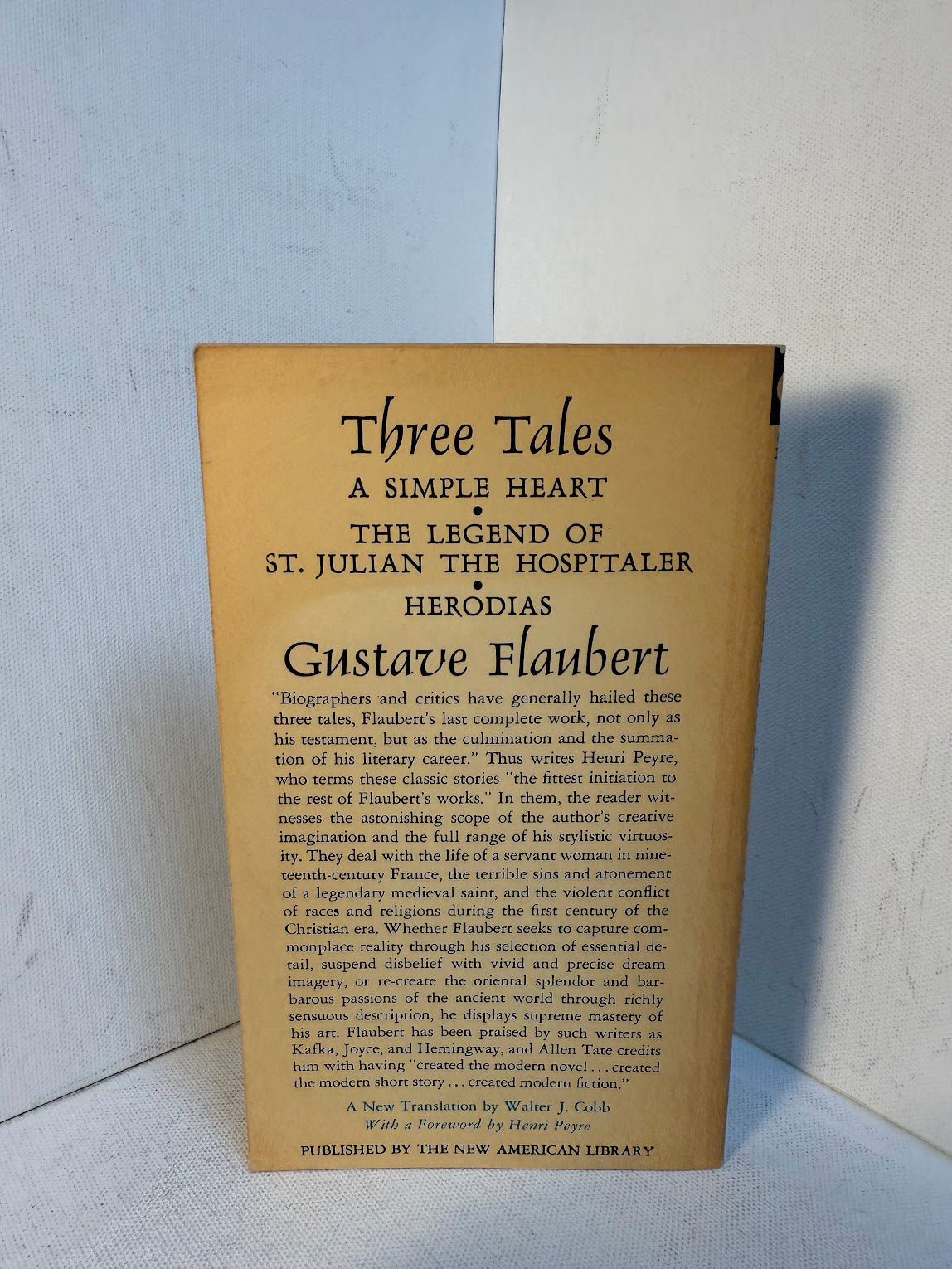 Three Tales by Gustave Flaubert